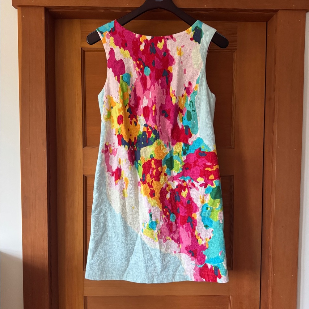 Plenty by Tracy Reese Watercolor Cotton Dress, EUC, 8